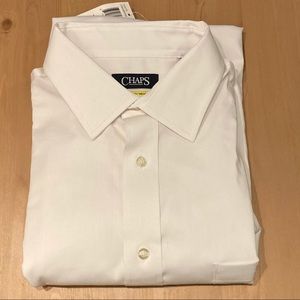 Chaps 16.5, 34/35 Regular Fit Dress Shirt NWT